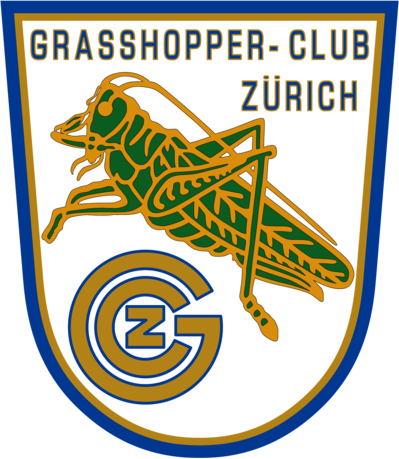 FC Grasshoppers Zurich (old logo of 80's)