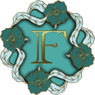 Flower Theme Capital Letter F