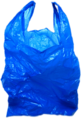 Plastic Bag Blue