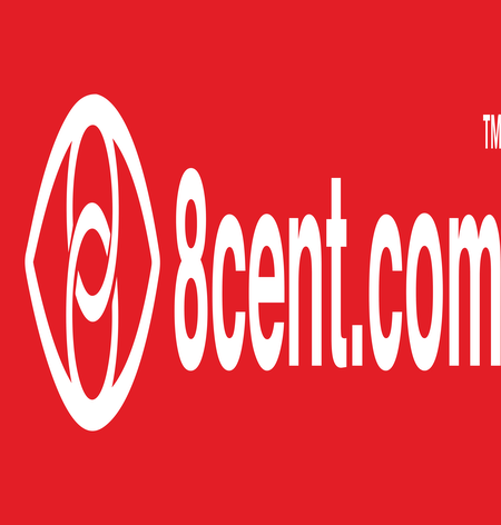 8cent.com logo (Red)