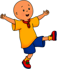 Caillou Jumping