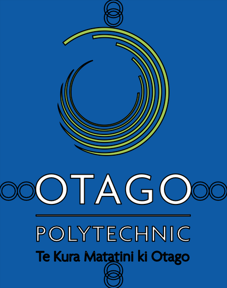 Otago Polytechnic - Vertical Blue