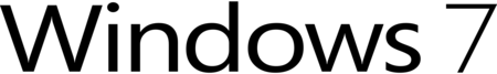 Microsoft Windows 7 Wordmark