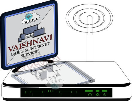 Vaishnavi Cable & Internet Services  By Fusion Arts - Graphic Designing Cafe