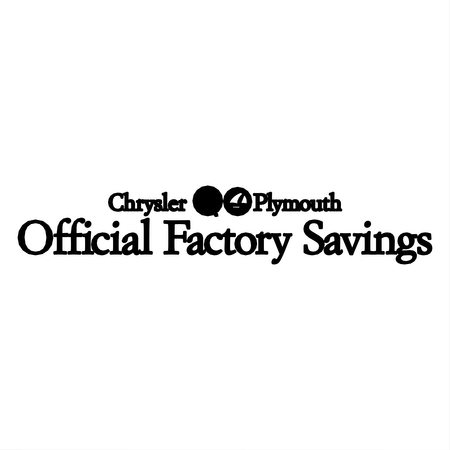Official Factory Saving