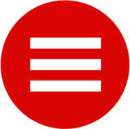 Red Menu Icon