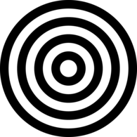 Black and White Target