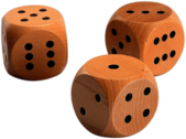 Wooden Dice