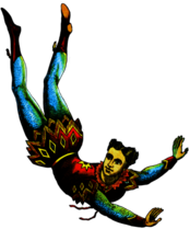 Vintage Trapeze Artist