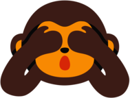 Monkey Hiding Eyes Emoji