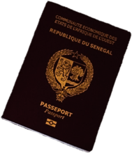 Passport of the Republic of Senegal
