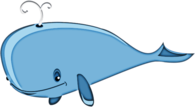 Cartoon Whale Clipart