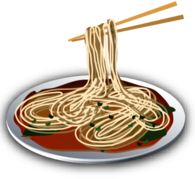 Plate Of Noodles
