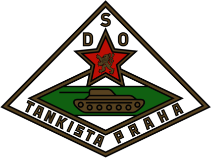 DSO Tankista Praha (1950's logo)