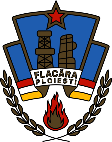 Flacăra Ploiești (1950's logo)