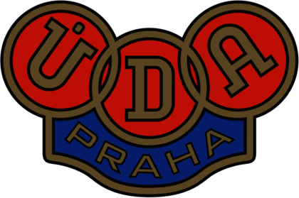 DSO ÚDA Praha (mid 1950's logo)
