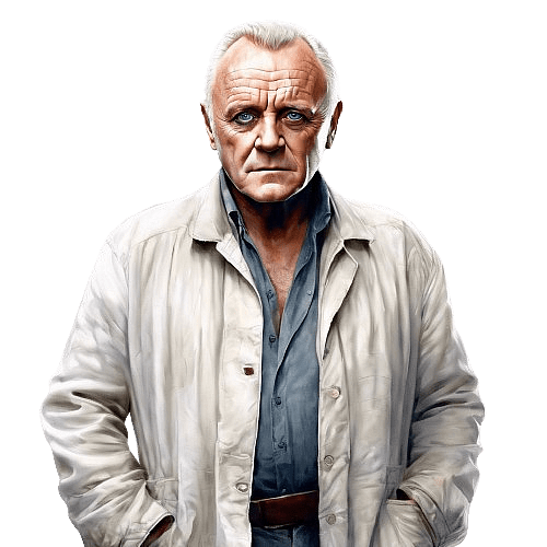 Anthony Hopkins portrait