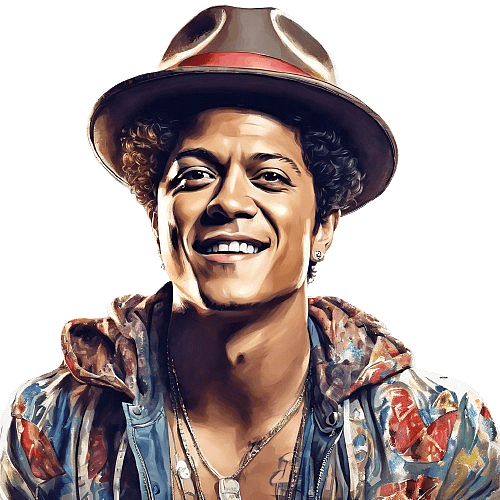 Bruno Mars Portrait