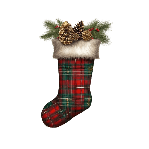 Tartan Christmas Stocking