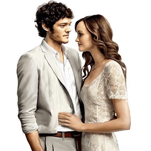 Adam Brody and Leighton Meester