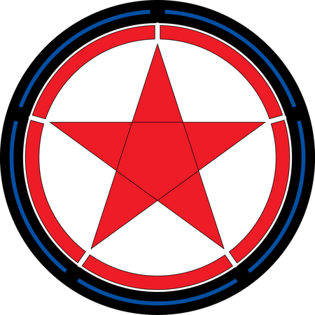 Roundel Of North Korea