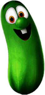 Larry the Cucumber Big Smile