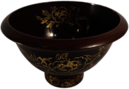 Brown Lacquerware Bowl