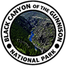 Black Canyon Of the Gunnison National Park Round Sticker