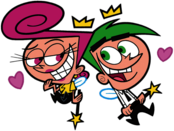 The Fairly OddParents Wanda and Cosmo In Love