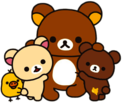 Rilakkuma and Friends Group Hug