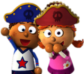 Tommy and Tallulah Pirates