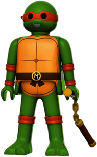 Playmobil Michelangelo Teenage Mutant Ninja Turtles