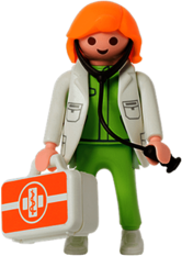 Playmobil Doctor with Equipment