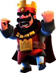 Clash Royale Angry Red King
