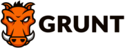 Grunt logo landscape