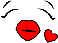 Kiss Cartoon Face