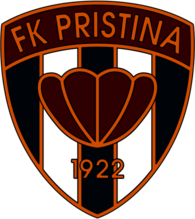 FK Pristina (logo of 80's)