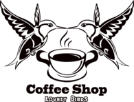 Coffee Shop Lovely Birds