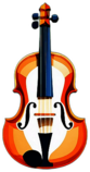 Low poly viola app icon