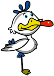 Pip Ahoy Character Hopper the One-Legged Seagull