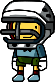 Scribblenauts Maxwell Ice Hockey Player