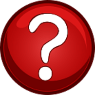 Question Mark in a Red Ball