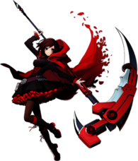 RWBY Ruby Rose Slashing Crescent Rose