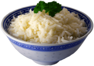 Traditional Bowl Of White Rice