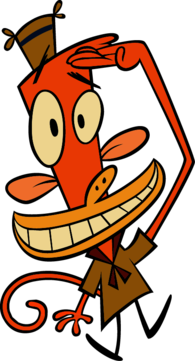 Camp Lazlo the Monkey Saluting