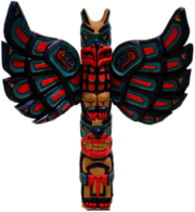 Eagle and Bear Totem