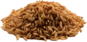 Pile Of Long Grain Brown Rice