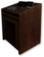 Pulpit With Embedded Screen