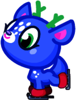 Willow the Dainty Deer Ice Skating