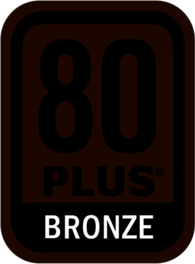 Power Supply 80 PLUS Bronze Certification